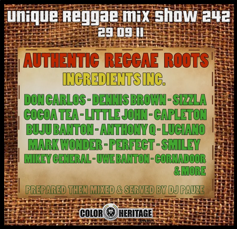 Authentic Reggae Roots