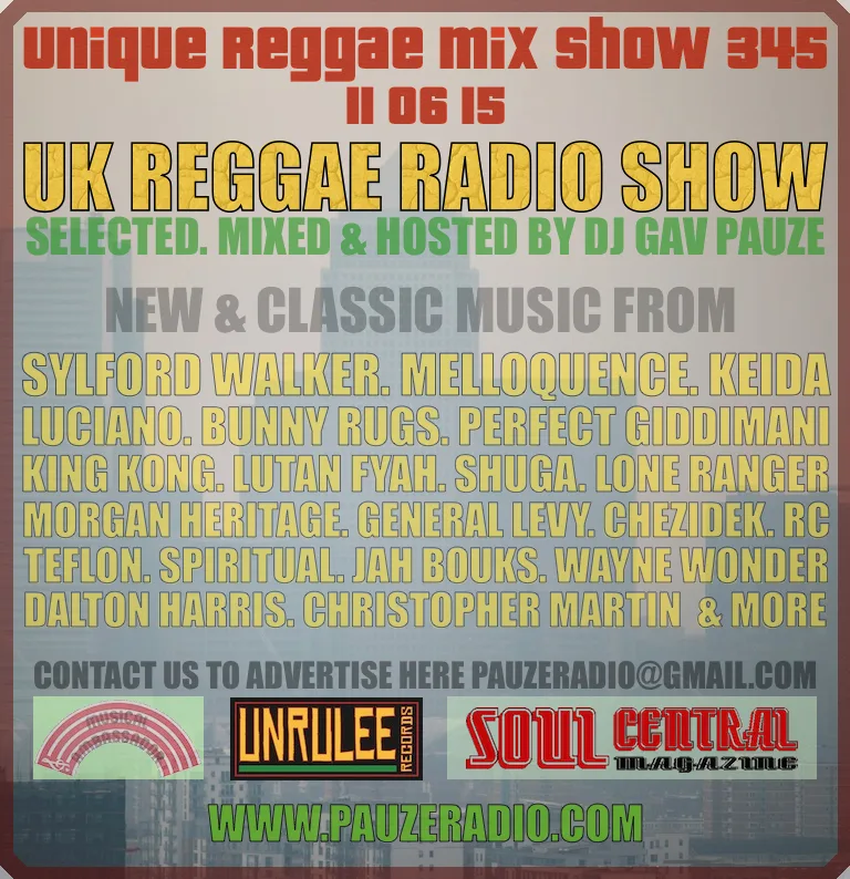 UK Reggae Radio Show 2015