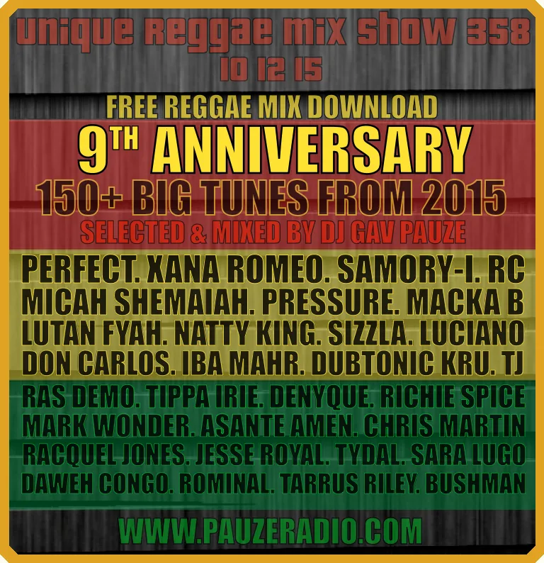9th Anniversary Free Reggae Download 2015