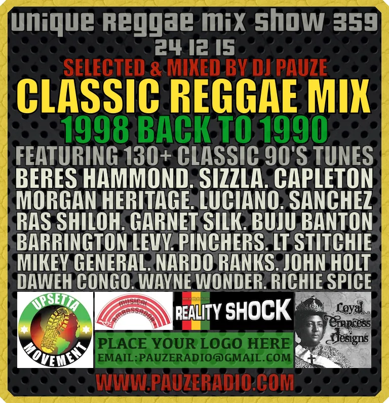 Classic Reggae 1998 Back To 1990