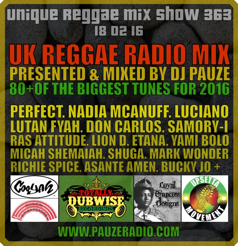 2016 UK Reggae Radio Show