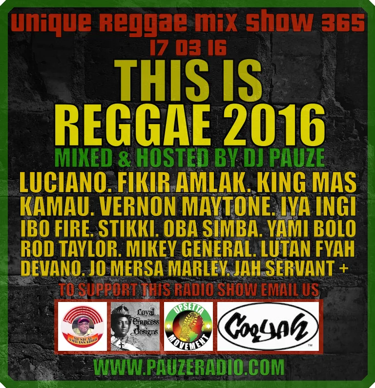 This Is Reggae 2016