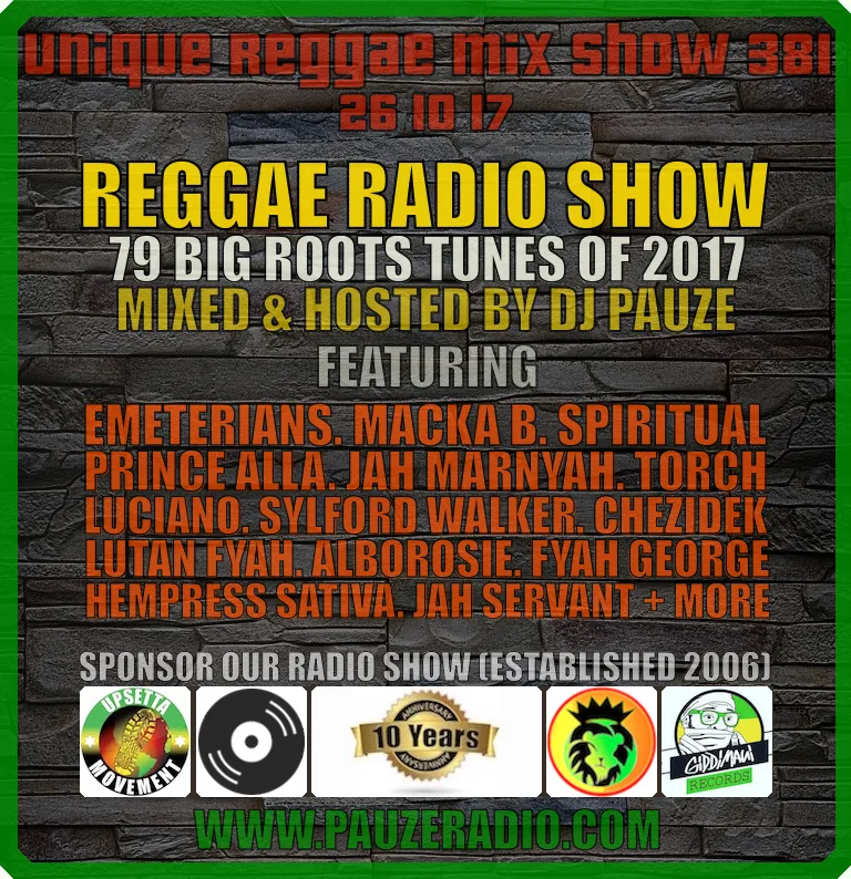 2017 Reggae Radio Show