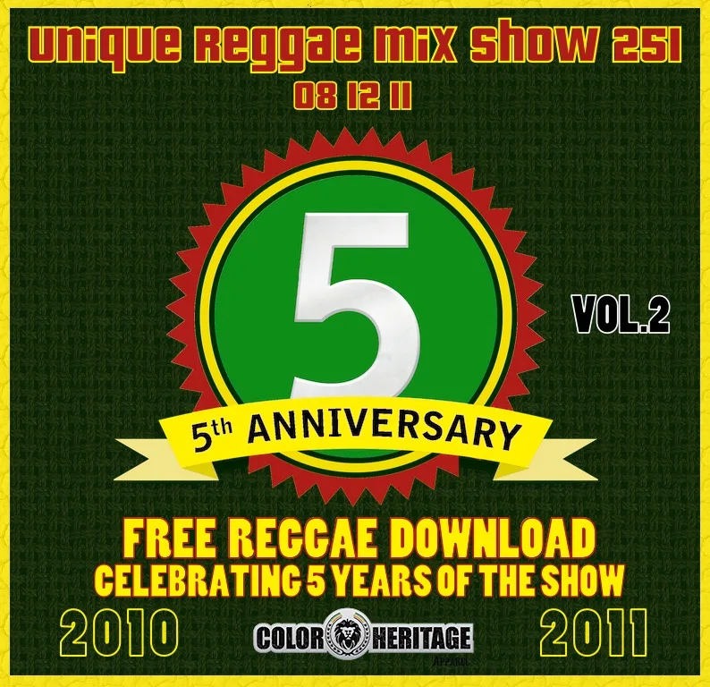 Free Reggae Download 5th Anniversary Vol. 2