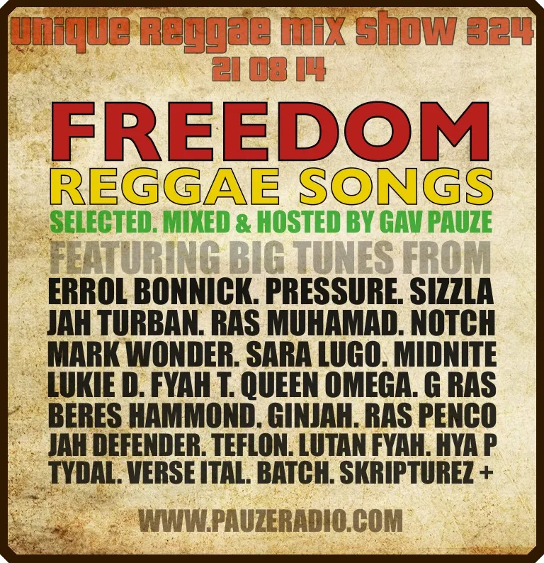Freedom Reggae Songs 2014