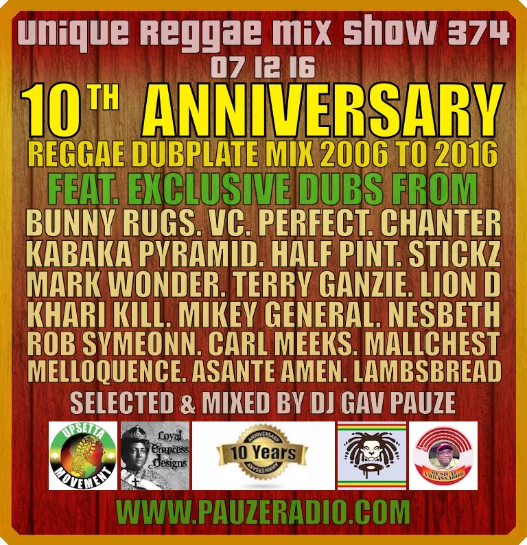 Reggae Dubplates 2006 - 2016