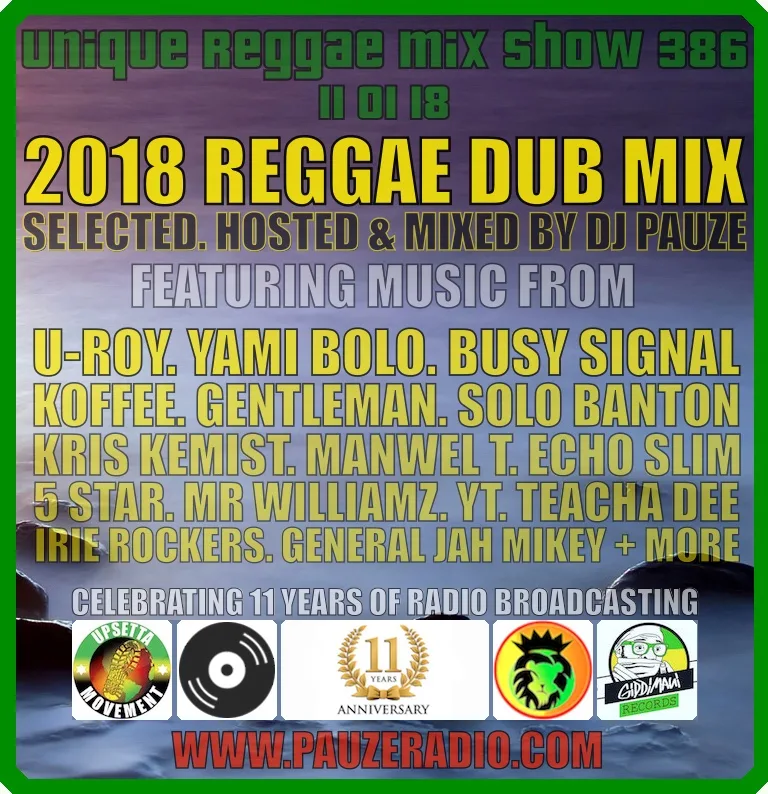 2018 Reggae Dub Mix