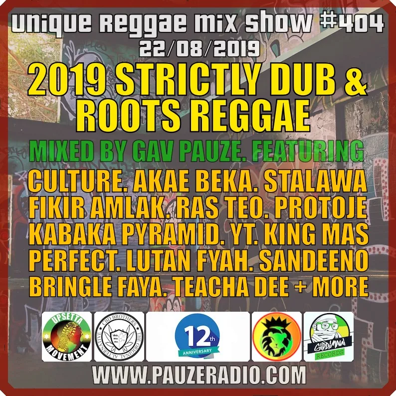 2019 Strictly Dub & Roots Reggae